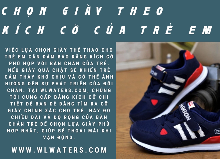 Giới Thiệu GIÀY THỂ THAO CHO TRẺ EM WLWATERS